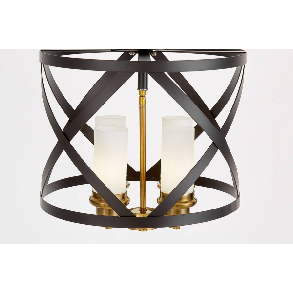 Потолочная люстра Lumina Deco Astila LDP 1242-4 BK+MD Потолочная люстра Lumina Deco Astila LDP 1242-4 BK+MD