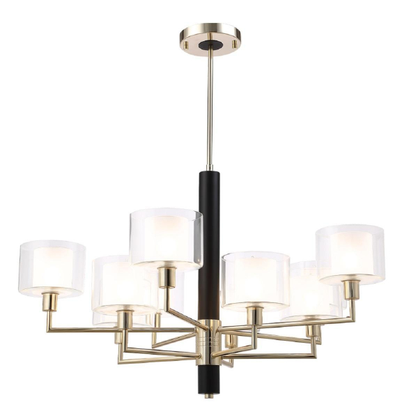 Потолочная люстра Crystal Lux MAESTRO SP-PL5+5 GOLD Потолочная люстра Crystal Lux MAESTRO SP-PL5+5 GOLD