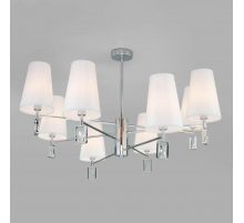 Подвесная люстра Eurosvet Milazzo 60137/8 хром