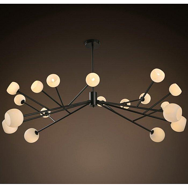 Подвесная люстра Imperium Loft Last Night Glass D130 360223-22
