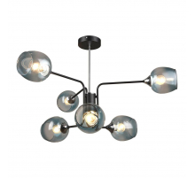 Потолочная люстра IMEX MD.3564-6-S BK+CH