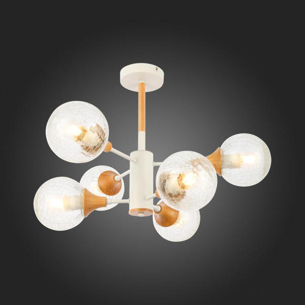 Потолочная люстра Evoluce Lione SLE109502-06 Потолочная люстра Evoluce Lione SLE109502-06