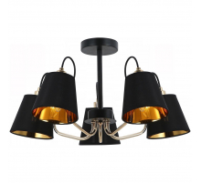 Потолочная люстра Illumico IL6120-5COU-79 BK GD