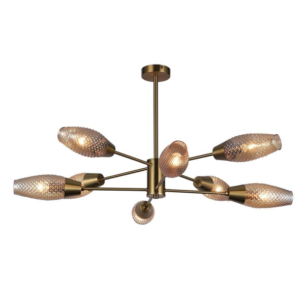 Потолочная люстра Escada Desire 10165/8PL Copper Потолочная люстра Escada Desire 10165/8PL Copper