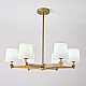 Подвесная люстра Imperium Loft Jorgenson D85 White/Light Wood 203575-26