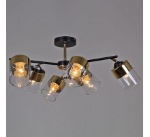 Потолочная люстра Reluce 11555-0.3-06 BK+FGD
