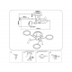 Потолочная светодиодная люстра Ambrella light Comfort LineTech FL51646