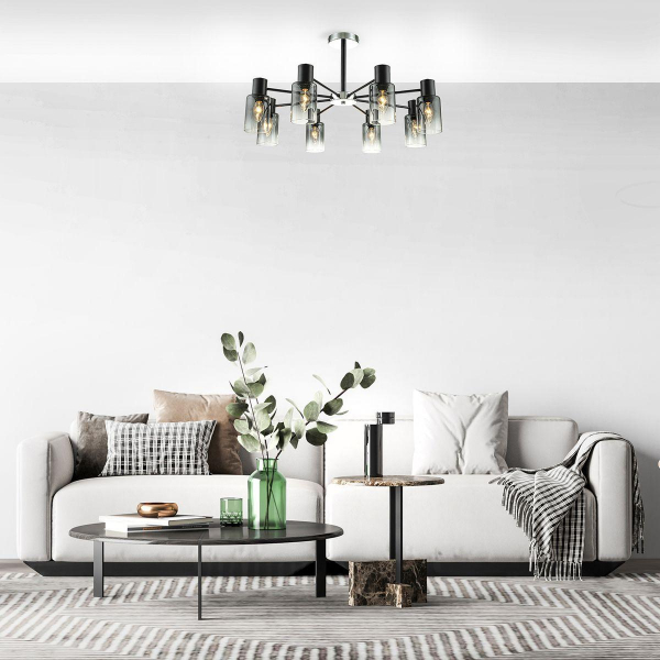 Потолочная люстра Escada Diversity 2120/8P Black Потолочная люстра Escada Diversity 2120/8P Black