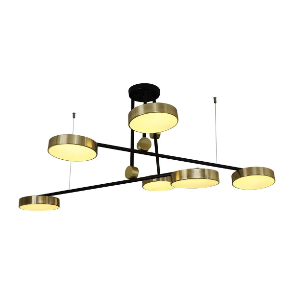 Потолочная светодиодная люстра Gerhort G61248/6BK MGD Потолочная светодиодная люстра Gerhort G61248/6BK MGD