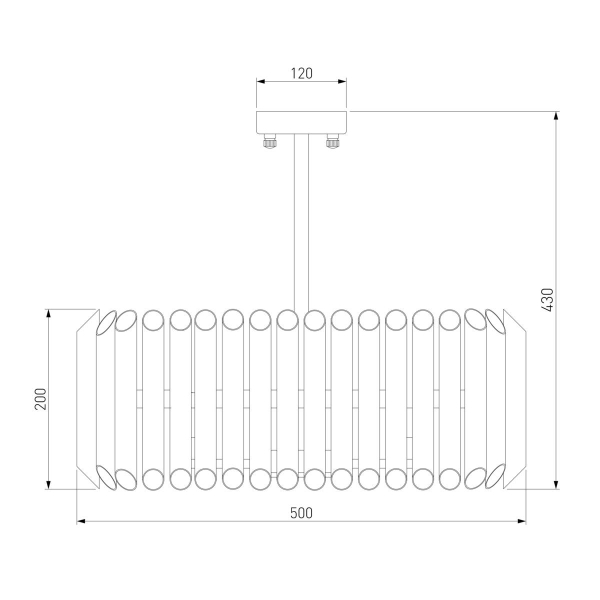 Потолочная люстра Bogates Castellie 361/5