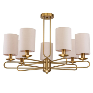 Подвесная люстра Escada Eclipse 10166/7PL Brass