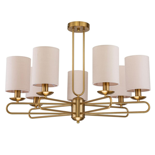 Подвесная люстра Escada Eclipse 10166/7PL Brass