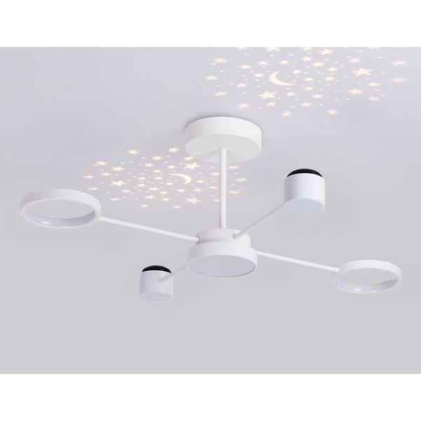 Потолочная светодиодная люстра Ambrella light Comfort LineTech FL51631 Потолочная светодиодная люстра Ambrella light Comfort LineTech FL51631