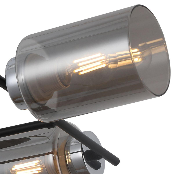Потолочная люстра Illumico IL8276-4COU-79 BK CR Потолочная люстра Illumico IL8276-4COU-79 BK CR