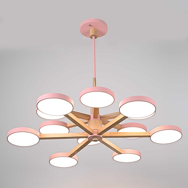 Подвесная люстра Imperium Loft Turna Dbl L12 Pink 229083-26