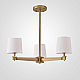 Подвесная люстра Imperium Loft Jorgenson D70 White/Light Wood 203578-26