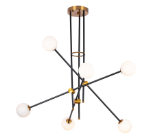 Подвесная люстра Gerhort G21028/6BK WT