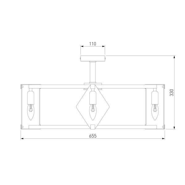 Потолочная люстра Eurosvet Aragon 60126/8 черный Smart Потолочная люстра Eurosvet Aragon 60126/8 черный Smart