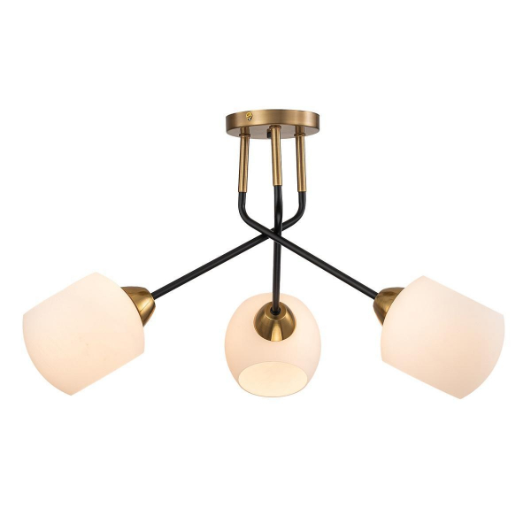 Потолочная люстра Escada Bond 2113/3P Copper/Black Потолочная люстра Escada Bond 2113/3P Copper/Black