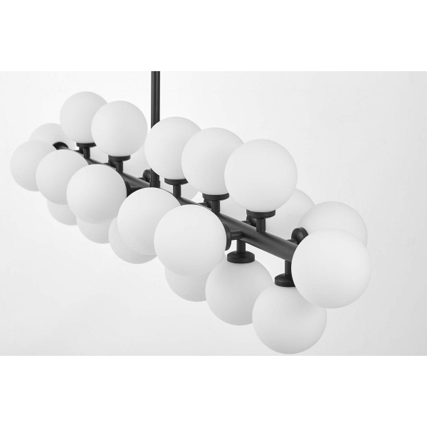 Подвесная люстра Lumina Deco Marsiada LDP 6033-24 BK Подвесная люстра Lumina Deco Marsiada LDP 6033-24 BK