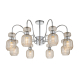 Потолочная люстра Escada Gloss 1141/8PL Chrome/Beige