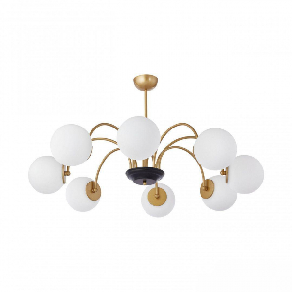 Подвесная люстра Arte Milano Napoli 312066/D940/8 BS/BK Подвесная люстра Arte Milano Napoli 312066/D940/8 BS/BK