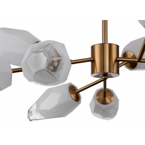 Потолочная люстра Indigo Boccio 13003/9C Brass V000004 Потолочная люстра Indigo Boccio 13003/9C Brass V000004
