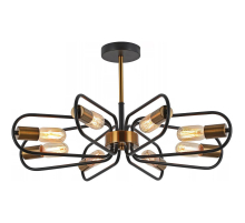 Потолочная люстра Illumico IL8253-8COU-79 BK GD