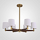 Подвесная люстра Imperium Loft Jorgenson D85 White/Dark Wood 203574-26
