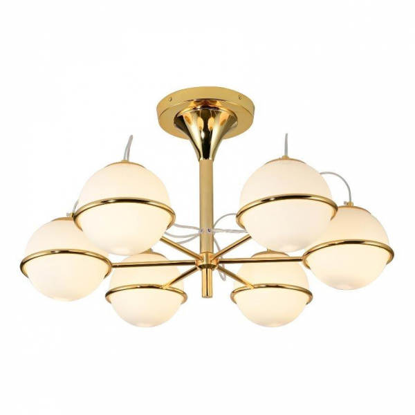 Потолочная люстра Lumina Deco Tivoli LDC 8050-6 GD Потолочная люстра Lumina Deco Tivoli LDC 8050-6 GD