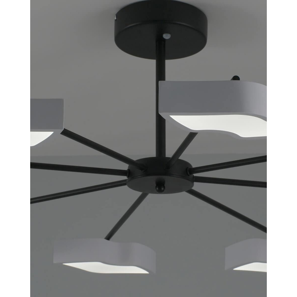 Потолочная светодиодная люстра Moderli Hight V1141-8CL Потолочная светодиодная люстра Moderli Hight V1141-8CL