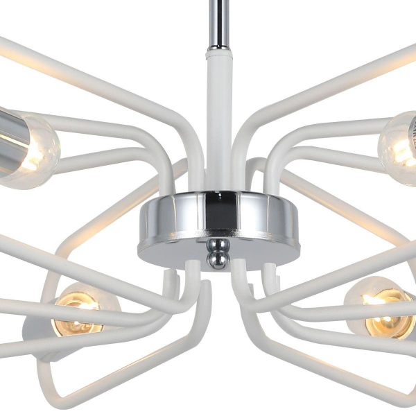 Потолочная люстра Illumico IL8253-8COU-79 WH CR Потолочная люстра Illumico IL8253-8COU-79 WH CR