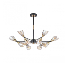Подвесная люстра Arte Milano Neapolis76708 276708/12 BK/GD