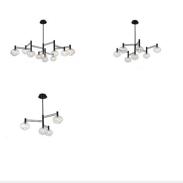 Подвесная люстра Imperium Loft Temper L10 Gold 229051-26