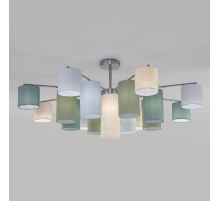 Подвесная люстра Eurosvet Pastel 60152 хром
