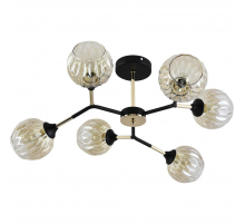 Потолочная люстра Reluce 01358-0.3-06 BK+FGD