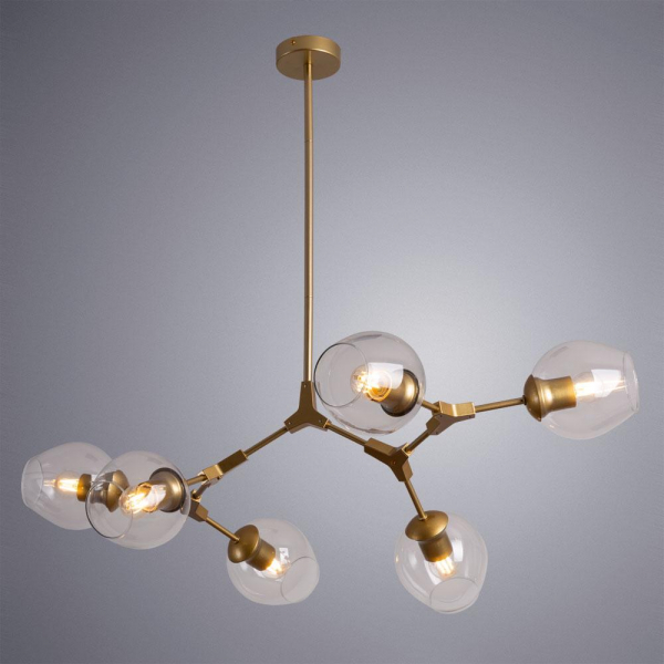 Подвесная люстра Arte Lamp Yuka A4103SP-6GO Подвесная люстра Arte Lamp Yuka A4103SP-6GO