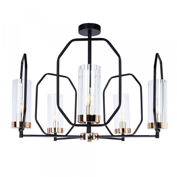 Подвесная люстра Arte Lamp Celaeno A7004PL-5BK Подвесная люстра Arte Lamp Celaeno A7004PL-5BK