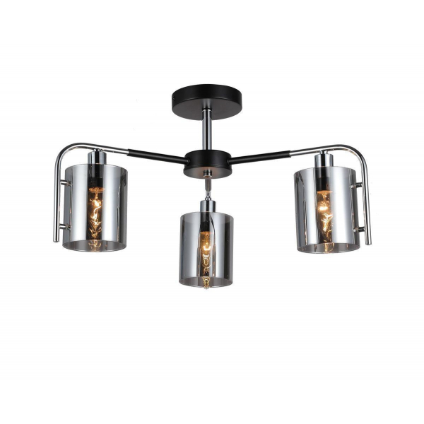 Потолочная люстра Escada Elegant 671/3P Chrome Потолочная люстра Escada Elegant 671/3P Chrome