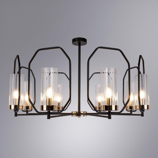 Подвесная люстра Arte Lamp Celaeno A7004PL-8BK Подвесная люстра Arte Lamp Celaeno A7004PL-8BK