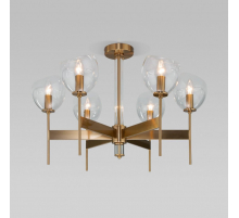Подвесная люстра Eurosvet Arrista 60130/6 латунь Smart