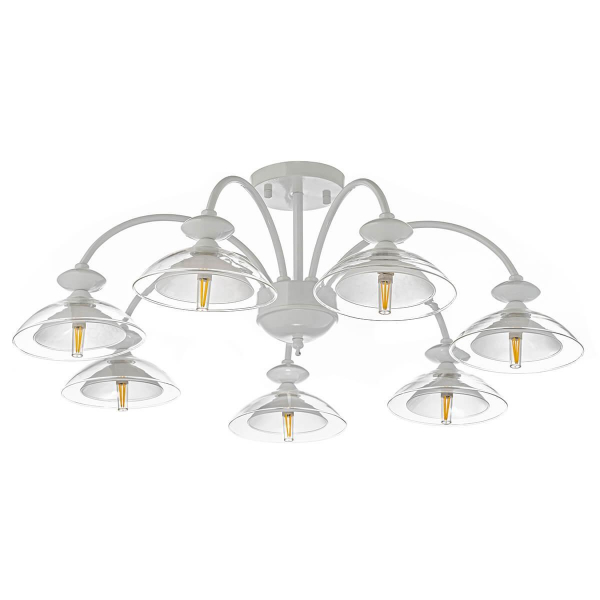 Потолочная люстра Arti Lampadari Noventa E 1.1.7 W Потолочная люстра Arti Lampadari Noventa E 1.1.7 W