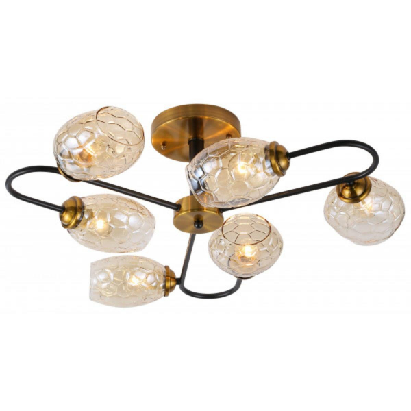 Потолочная люстра Rivoli Moonless 3126-306 Б0054856 Потолочная люстра Rivoli Moonless 3126-306 Б0054856