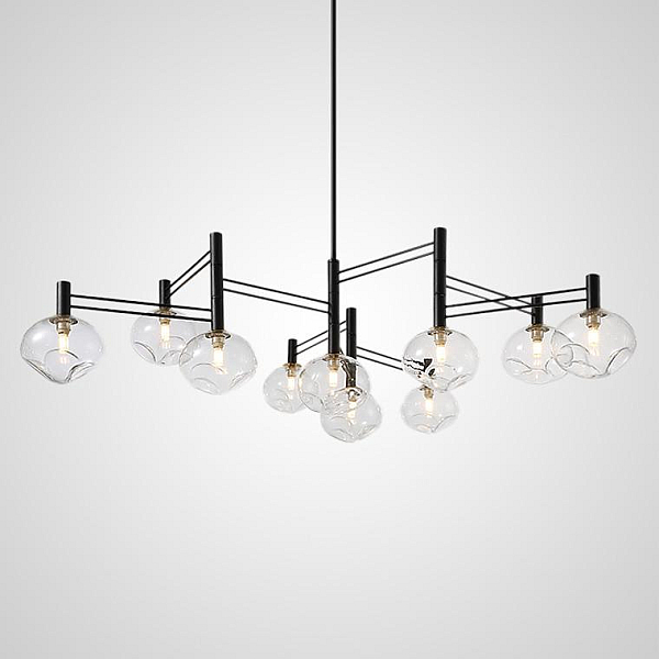 Подвесная люстра Imperium Loft Temper L10 Black 229048-26