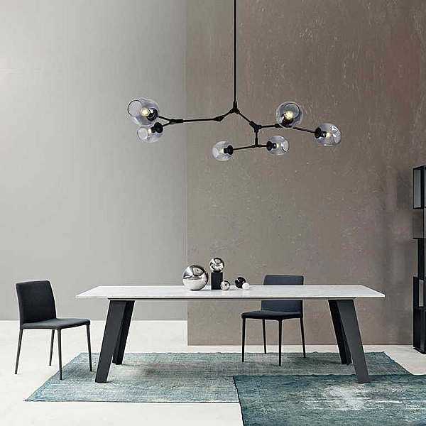 Подвесная люстра Imperium Loft Адель Branching Bubble Chandelier L11 Black Amber 239861-22