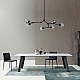 Подвесная люстра Imperium Loft Адель Branching Bubble Chandelier L11 Black Amber 239861-22