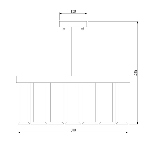 Потолочная люстра Bogates Eclipse 358/5 Smart