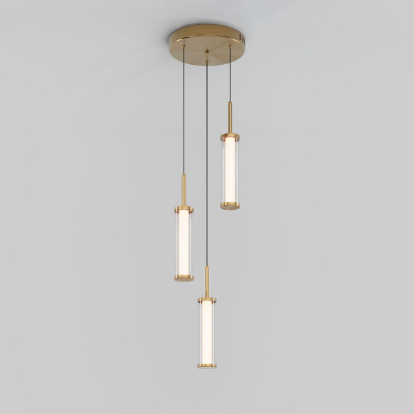 Подвесная светодиодная люстра Eurosvet Stark 50386/3 LED Подвесная светодиодная люстра Eurosvet Stark 50386/3 LED