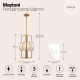 Подвесная люстра Maytoni Marmo MOD099PL-03G