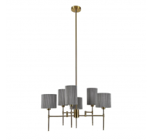 Подвесная люстра Indigo Plisse 13033/6R Brass V000536